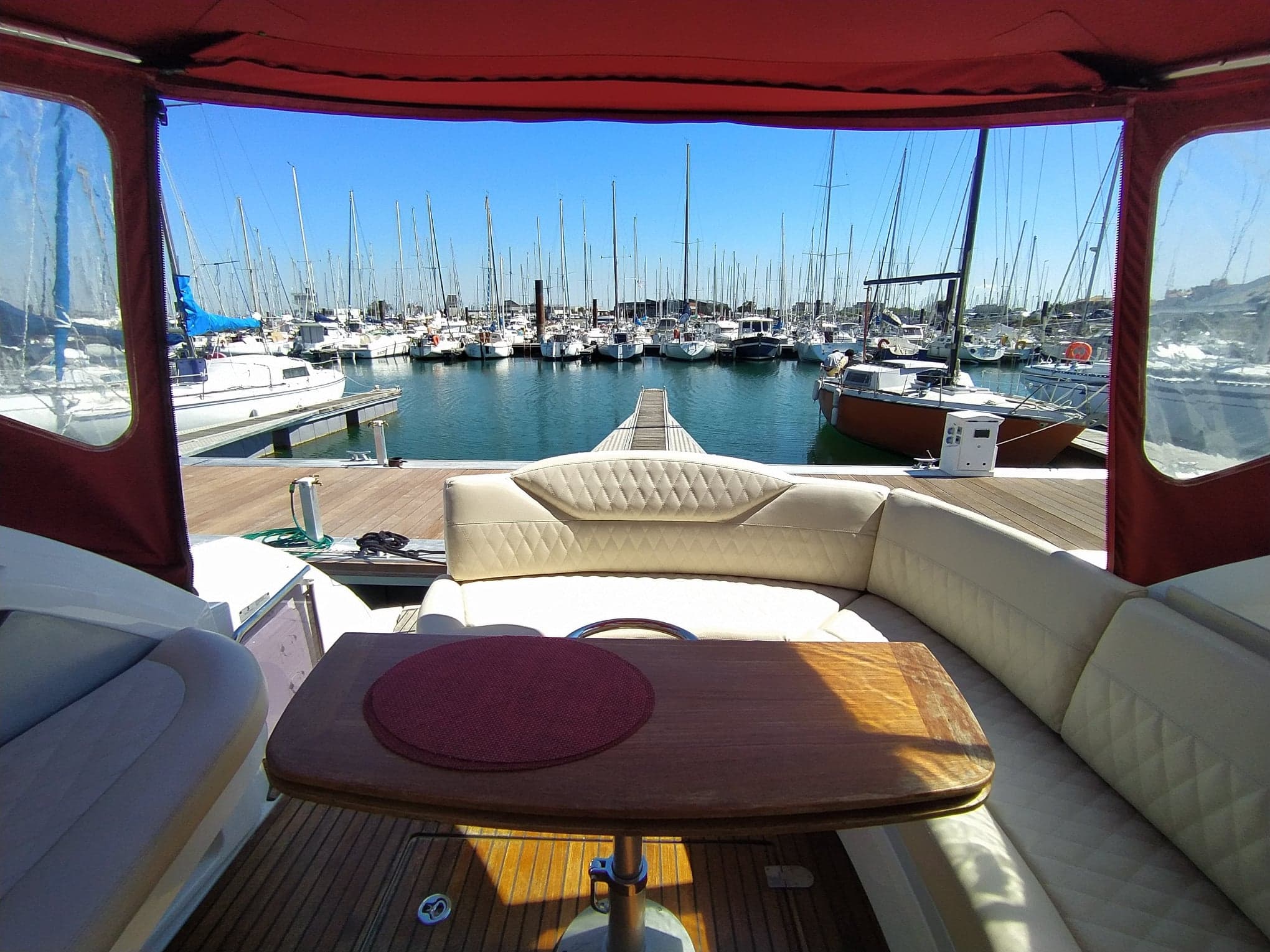Cockpit coussin et taud